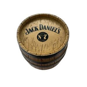 Vintage Jack Daniel’s No 7 Oak Barrel  Coin Bank
